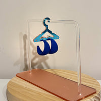 Orecchino Zelen Blu Elettrico