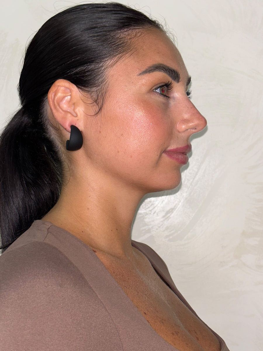 Orecchino Zelen Nero