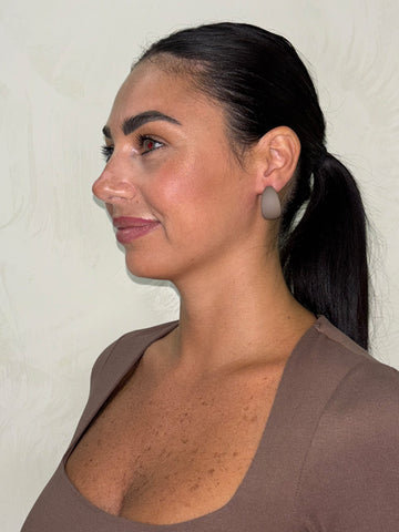 Orecchino Zelen Marrone Chiaro