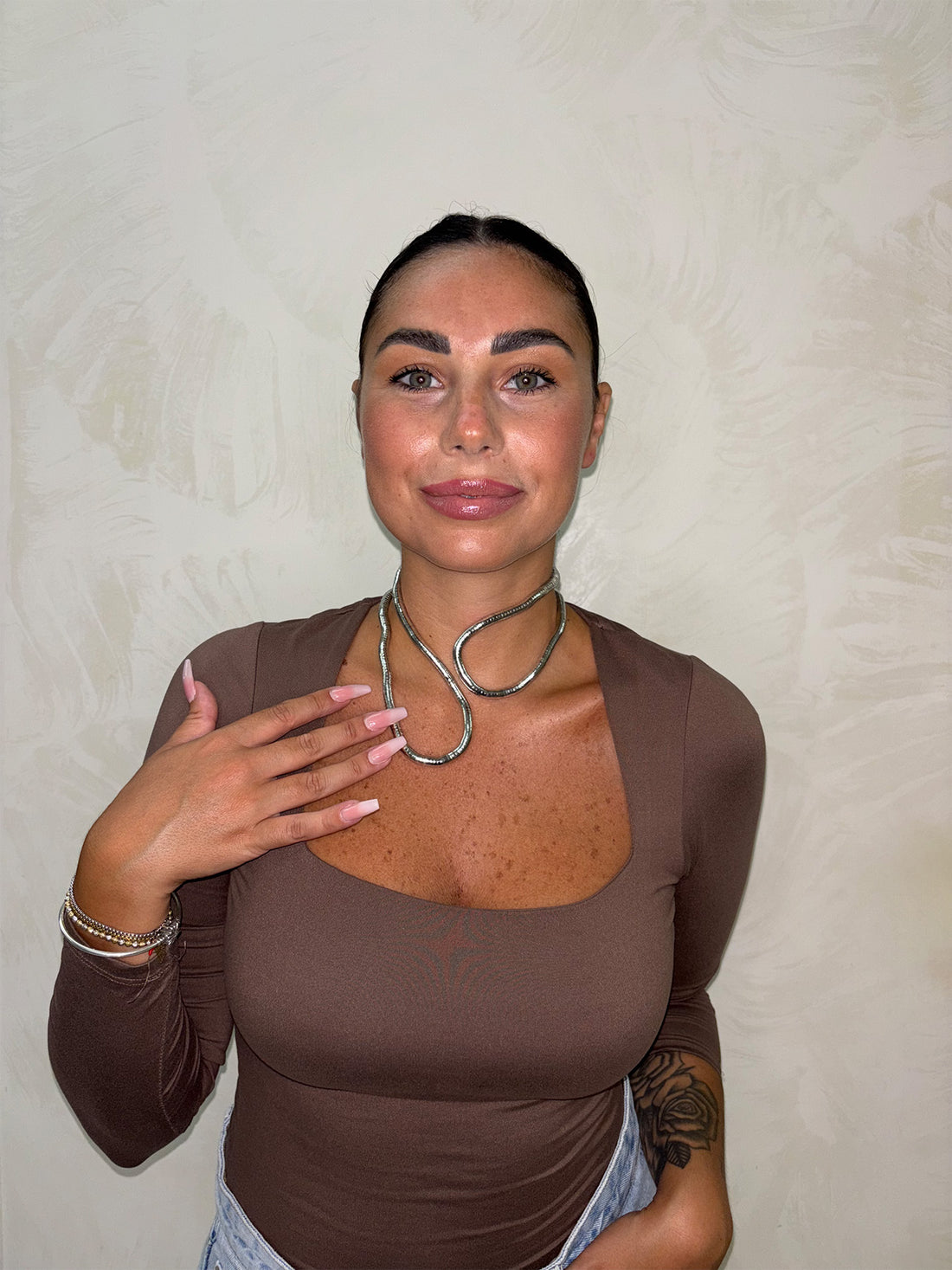 Collana/Bracciale Miry Argento