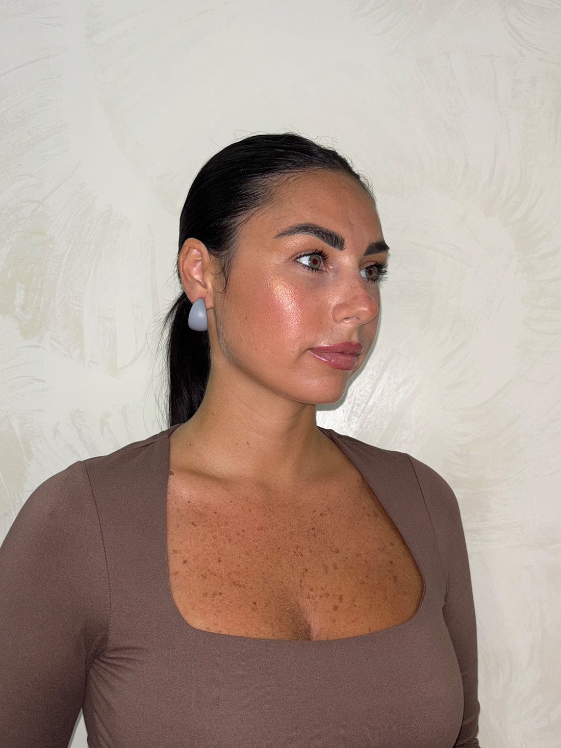 Orecchino Zelen Grigio