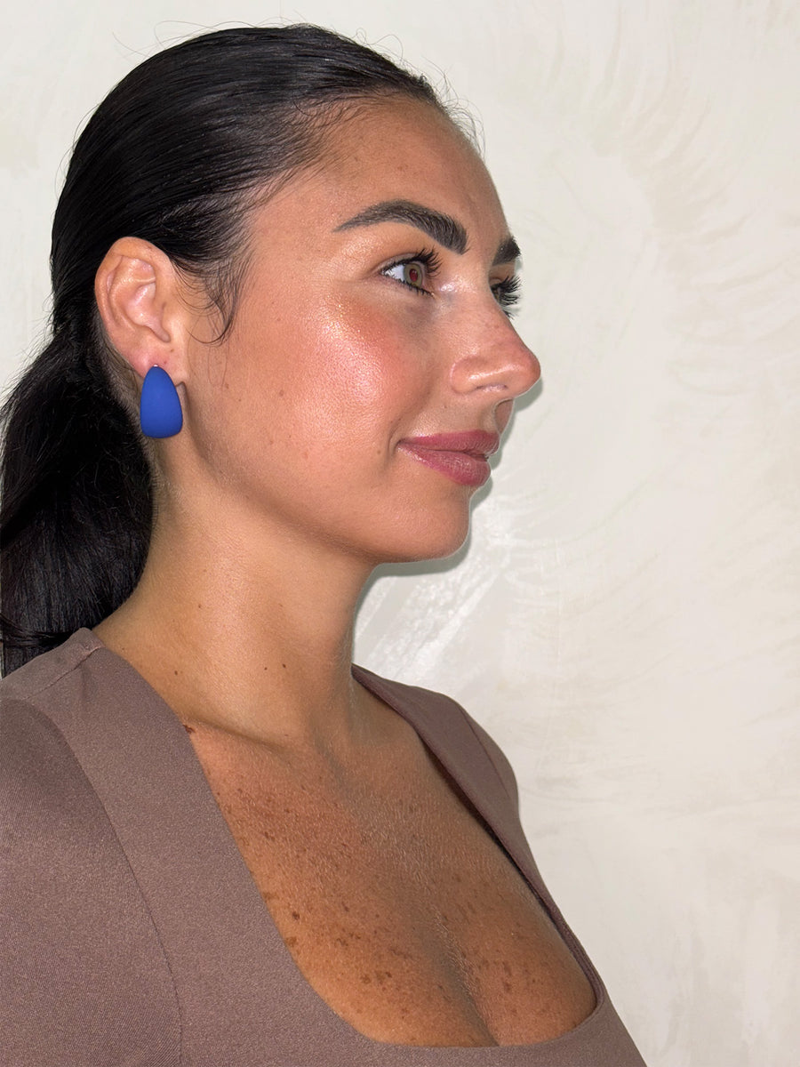 Orecchino Zelen Blu Elettrico