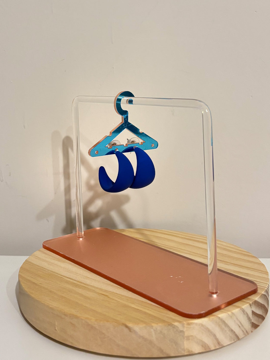 Orecchino Zelen Blu Elettrico