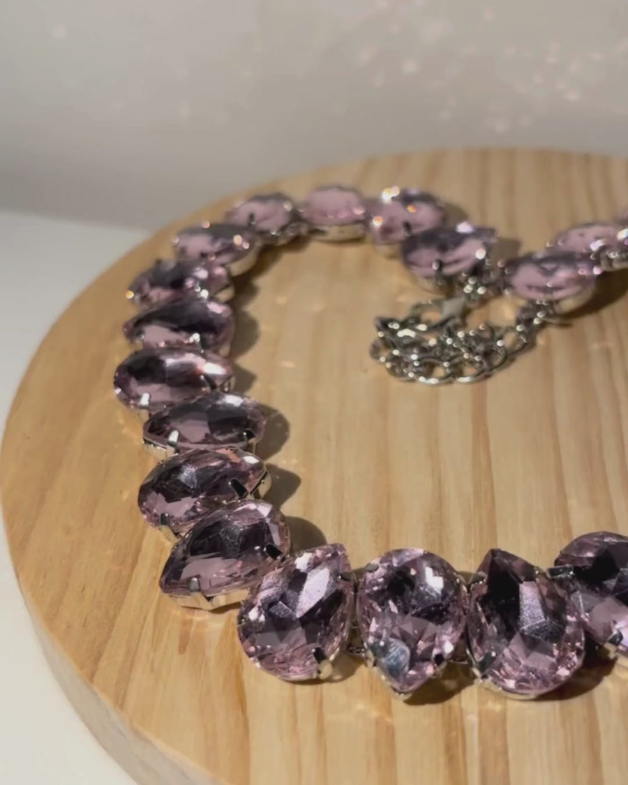 Collana Diamonds Rosa